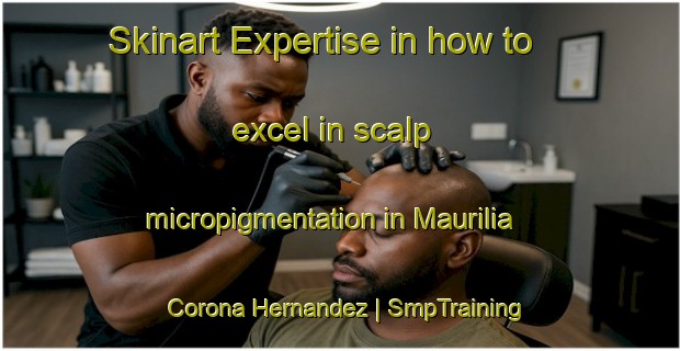 Skinart Expertise in how to excel in scalp micropigmentation in Maurilia Corona Hernandez | SmpTraining | SmpClasses | SkinartTraining-Mexico